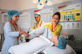 hospital taking care