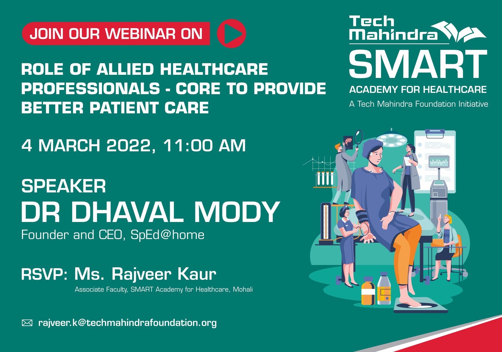 Role of Allied Healthcare Professionals Banner