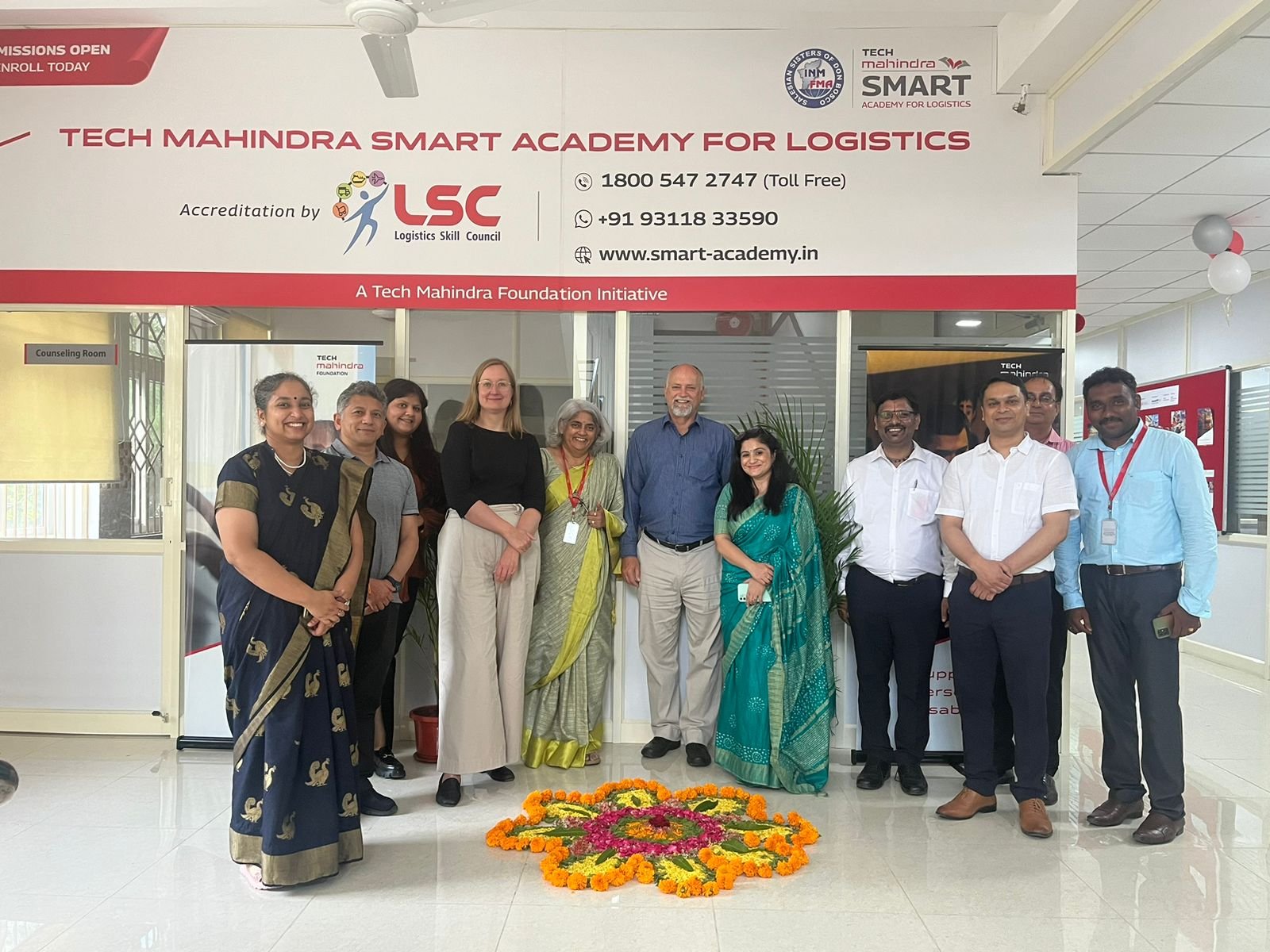 Kirsten visit to Chennai Academy