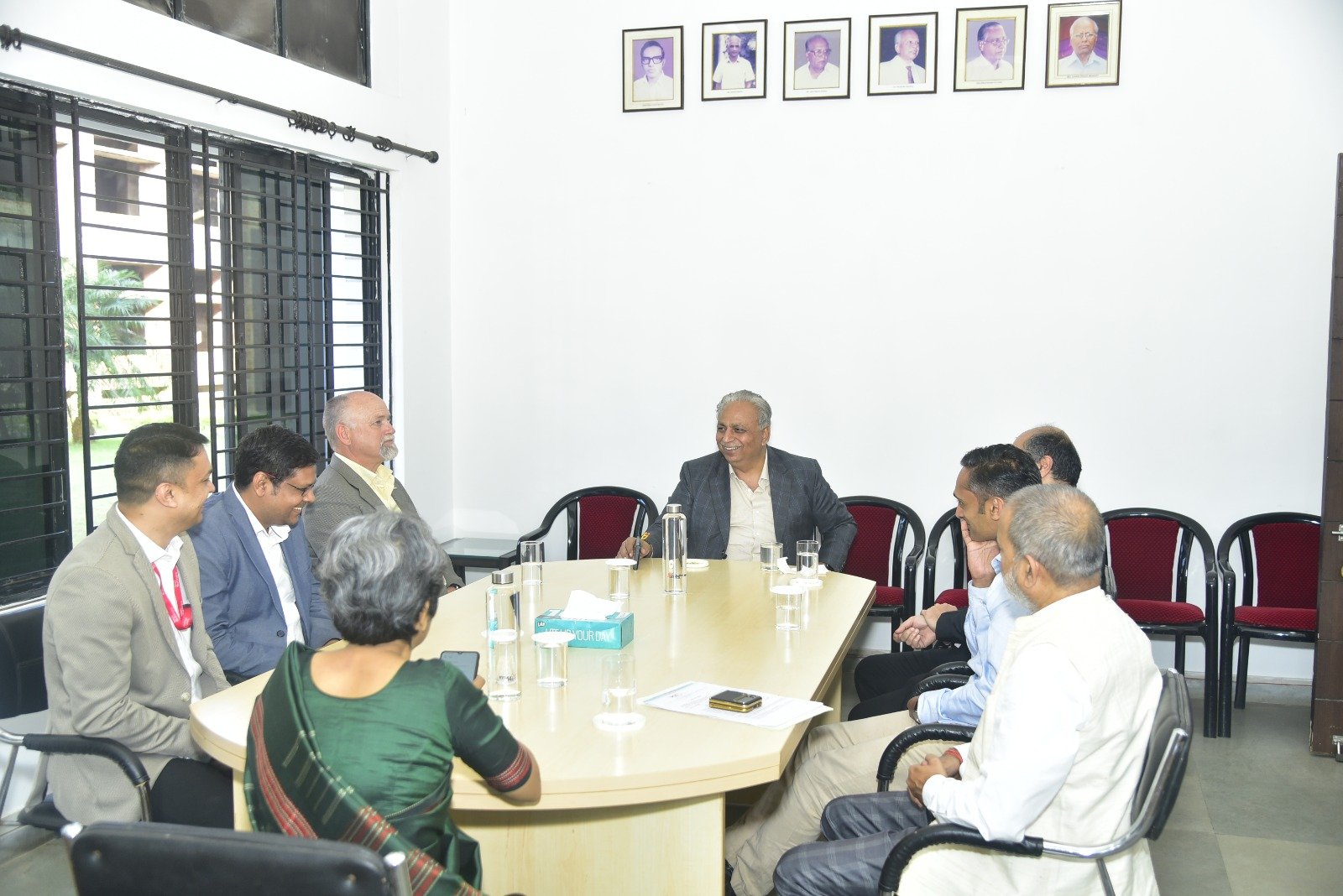 Meeting at Bhubaneswar Logistics Academy